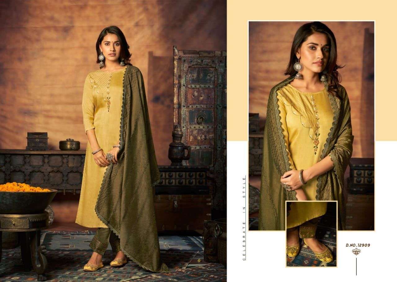 Kalaroop  Maher Readymade Top  Bottom  with Dupatta Catalog 