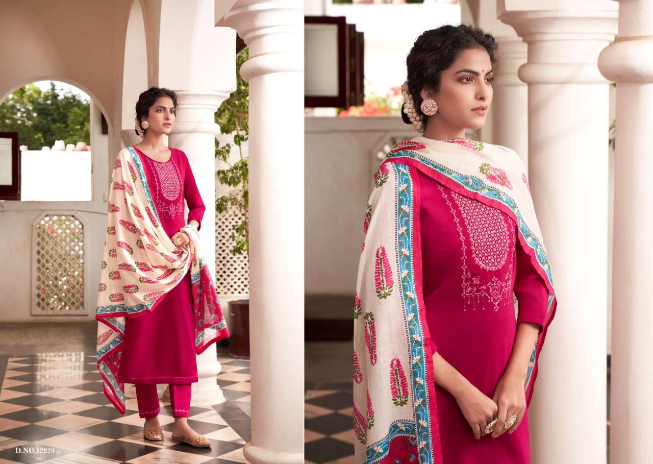 Kalaroop Purika  vol 4 catalog Fancy  Embroidery Ready Made  top bottom with  duptta  catalog  