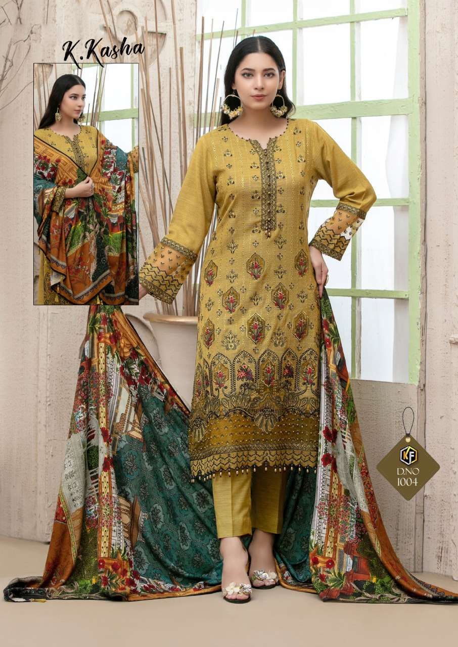 Keval K Kashna  Vol 1 Catalog Exclusive  Karachi Cotton Dress Material 