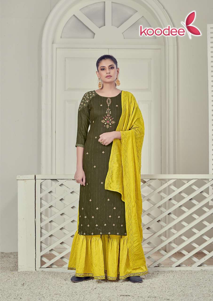 Koodee Sonpari vol 2 catalog  Designer Fancy Top Sharara with Duptta  catalog 