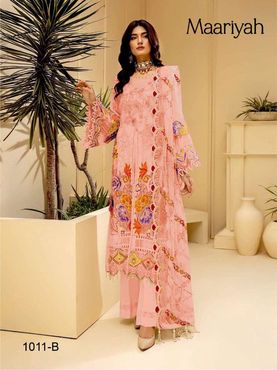 Maariyah Heavy Faux Georgette Pakistani Salwar Kameez 