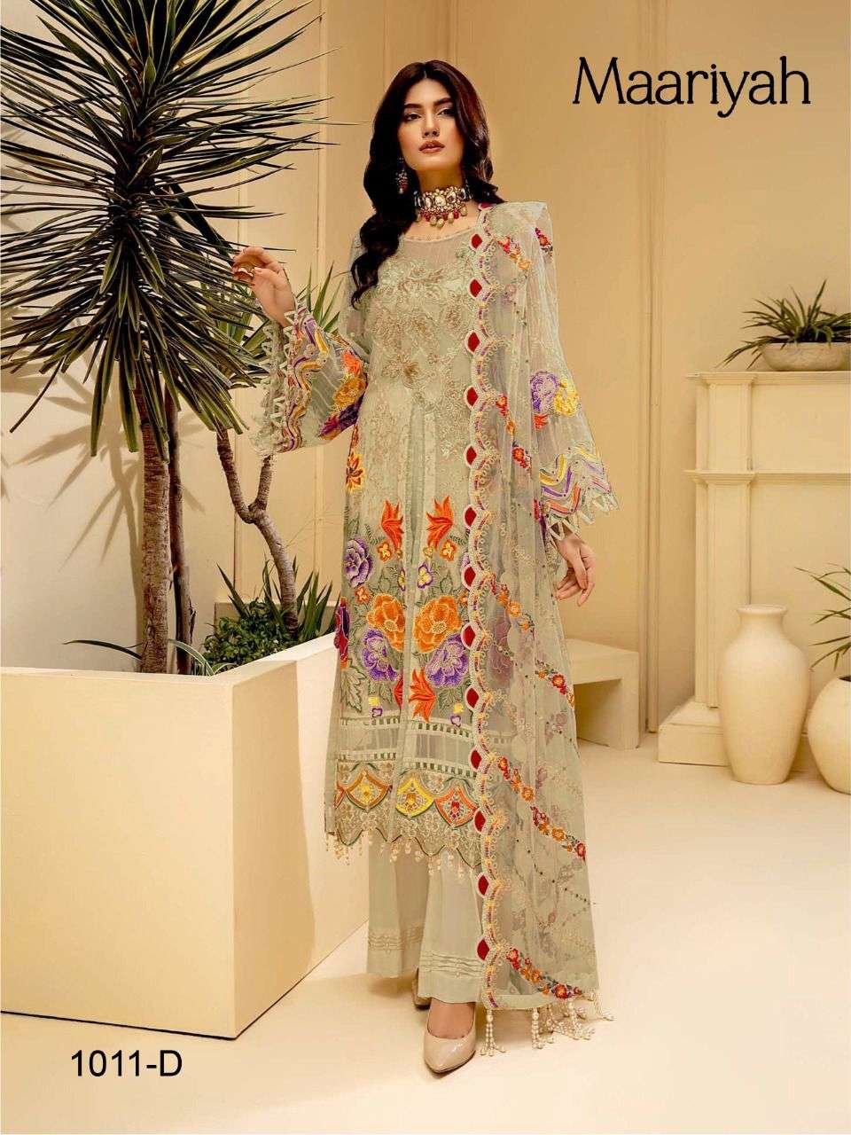Maariyah Heavy Faux Georgette Pakistani Salwar Kameez 