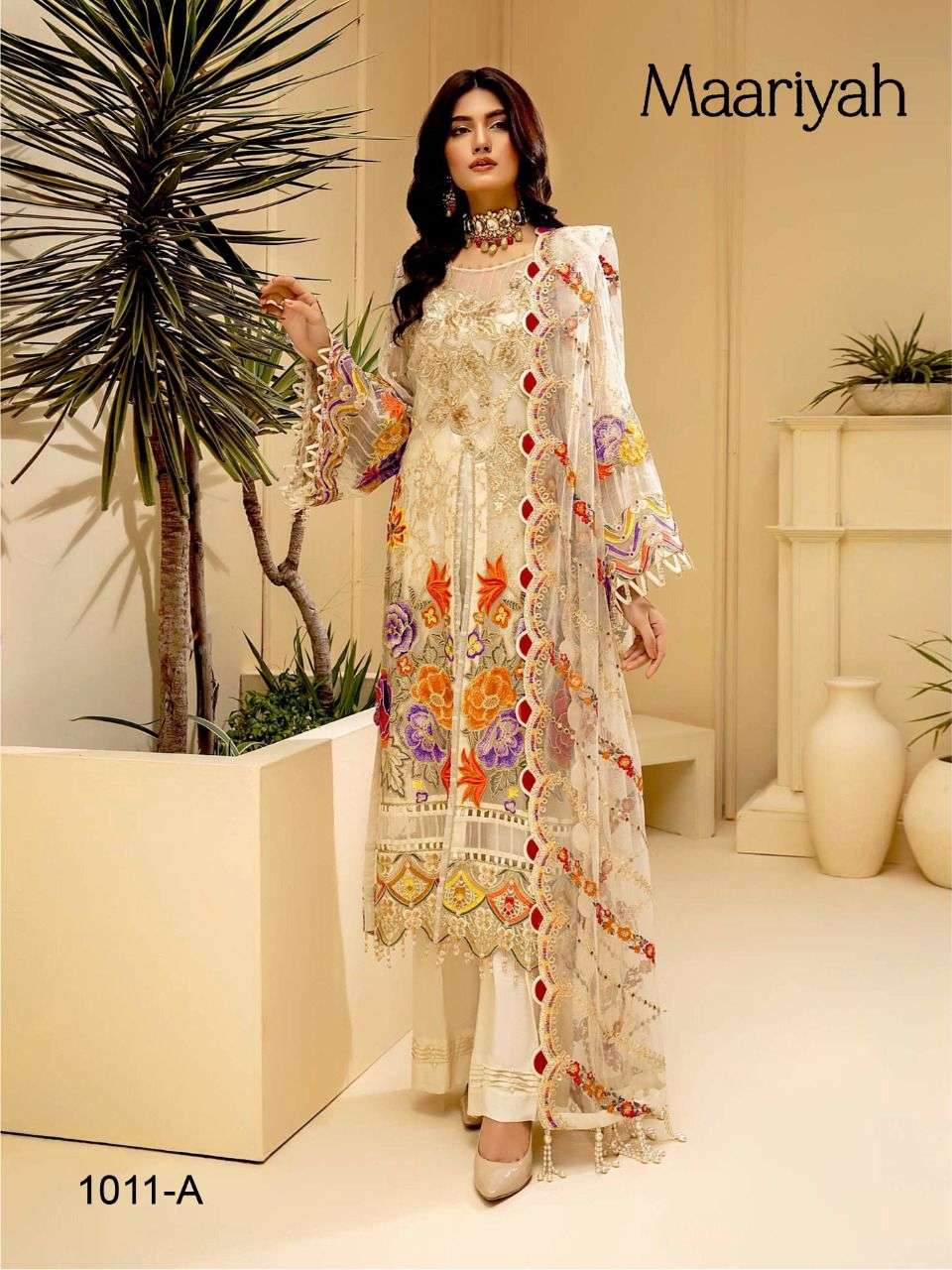 Maariyah Heavy Faux Georgette Pakistani Salwar Kameez 