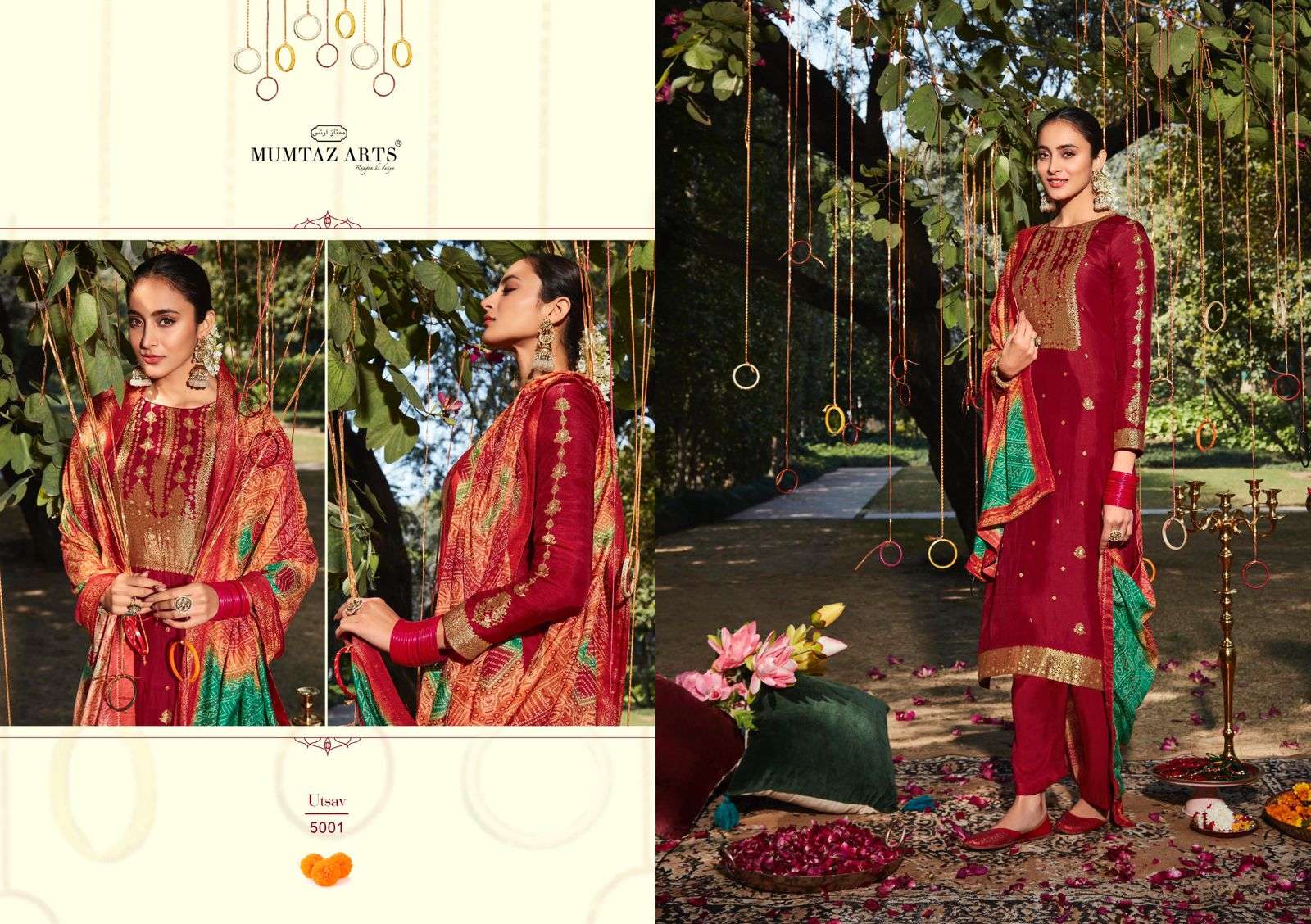 Mumtaz Arts Utsav catalog  Buy  Wedding Wear Designer Salwar Kameez 