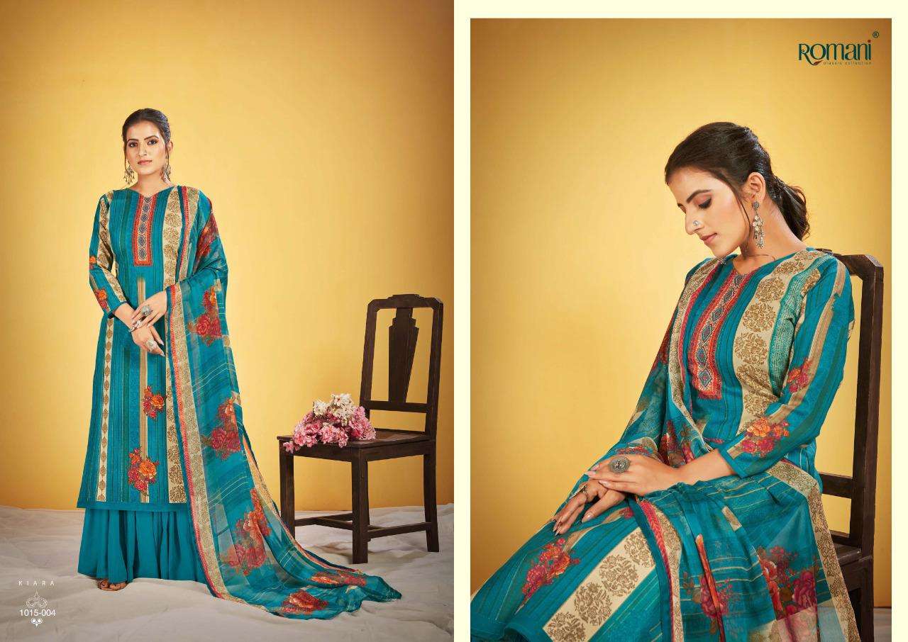 Romani Kiara Catalog Daily Wear Unstitched Cotton Dress Materials