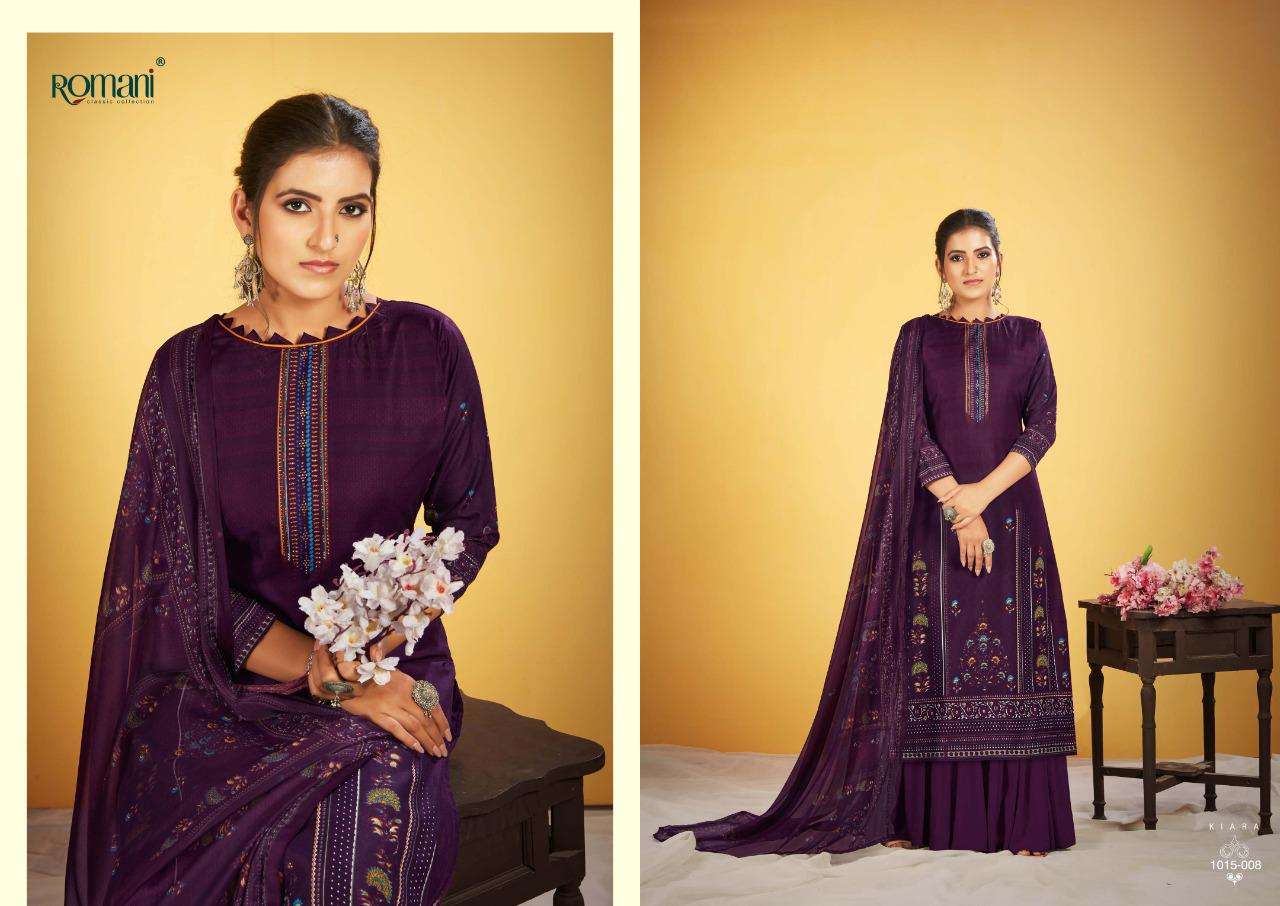 Romani Kiara Catalog Daily Wear Unstitched Cotton Dress Materials