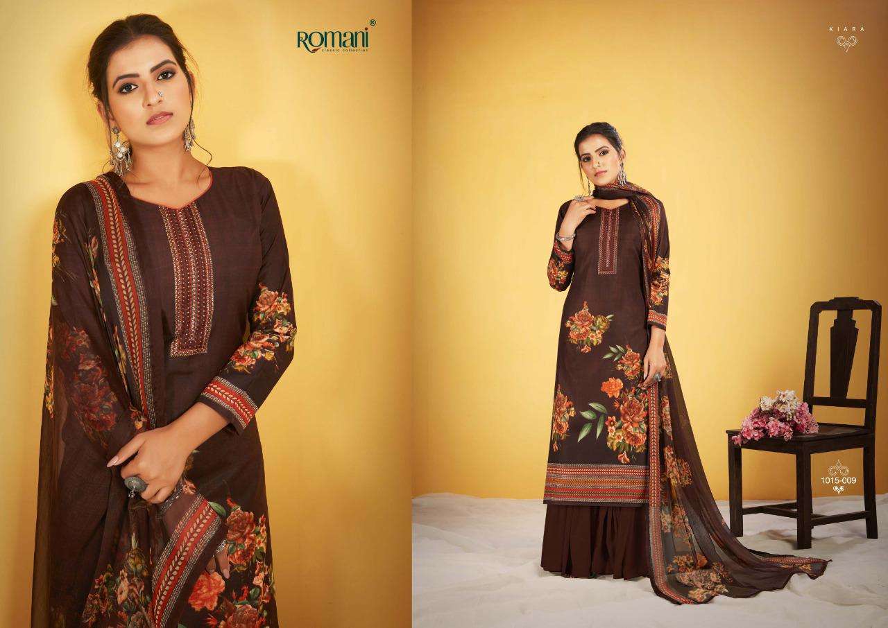 Romani Kiara Catalog Daily Wear Unstitched Cotton Dress Materials