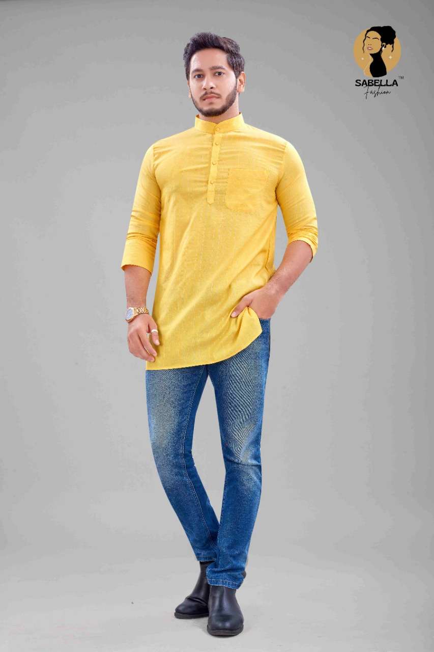 Sabella Fashion Outlook vol 1 Catalog Casual Wear Fancy Short Kurta