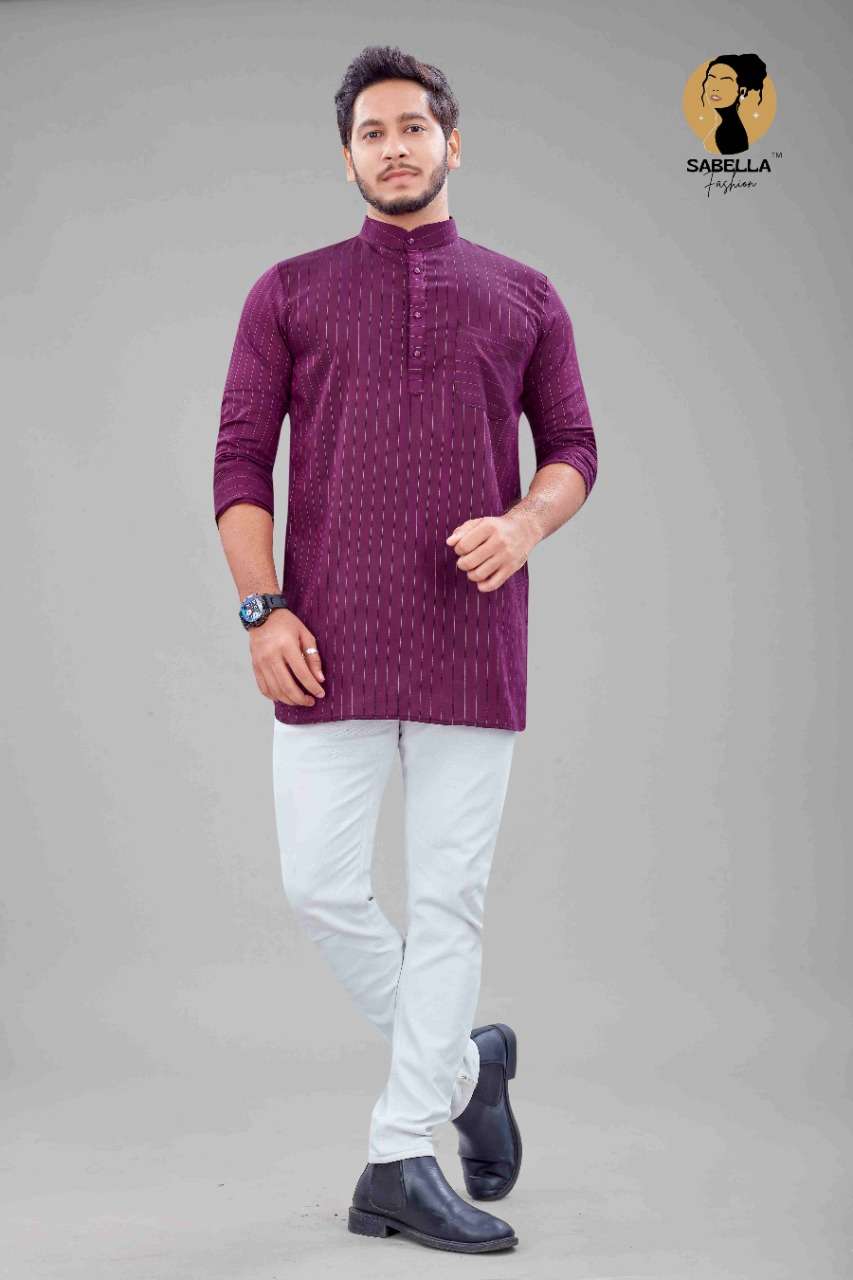 Sabella Fashion Outlook vol 1 Catalog Casual Wear Fancy Short Kurta
