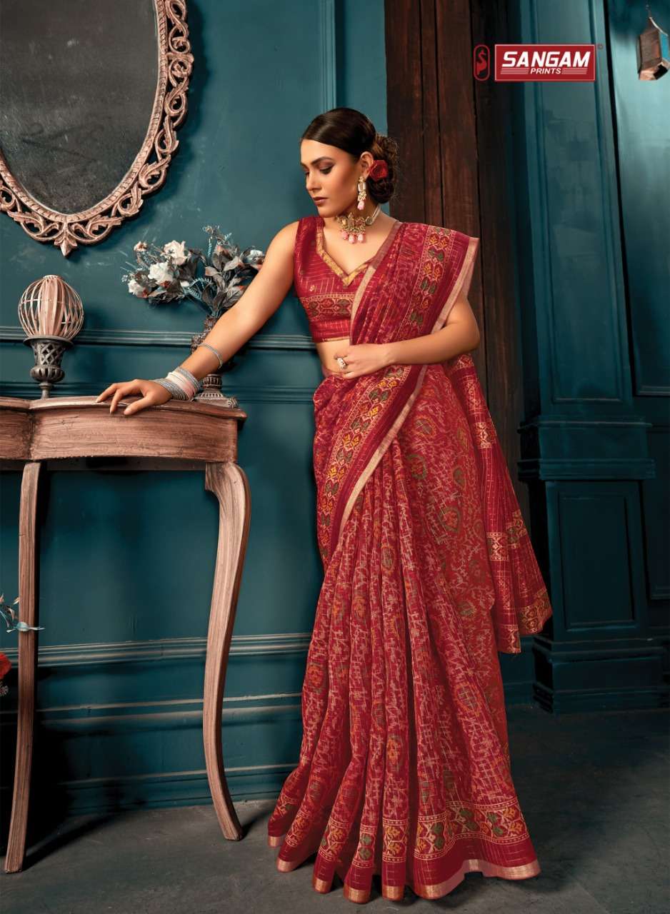 Sangam Richa Catalog  Buy Latest Designer Cotton Sarees