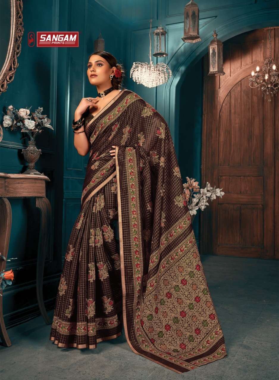Sangam Richa Catalog  Buy Latest Designer Cotton Sarees