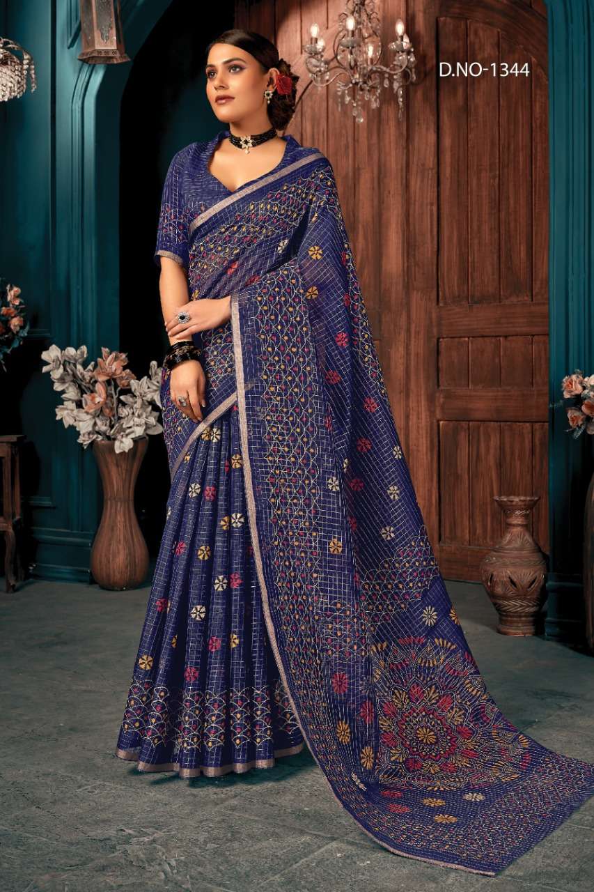 Sangam Richa Catalog  Buy Latest Designer Cotton Sarees