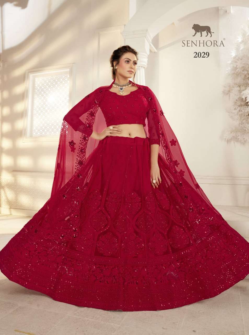Senhora Sangeet Bridal Heritage Vol 10 Catalog Wedding Wear Lehenga Choli
