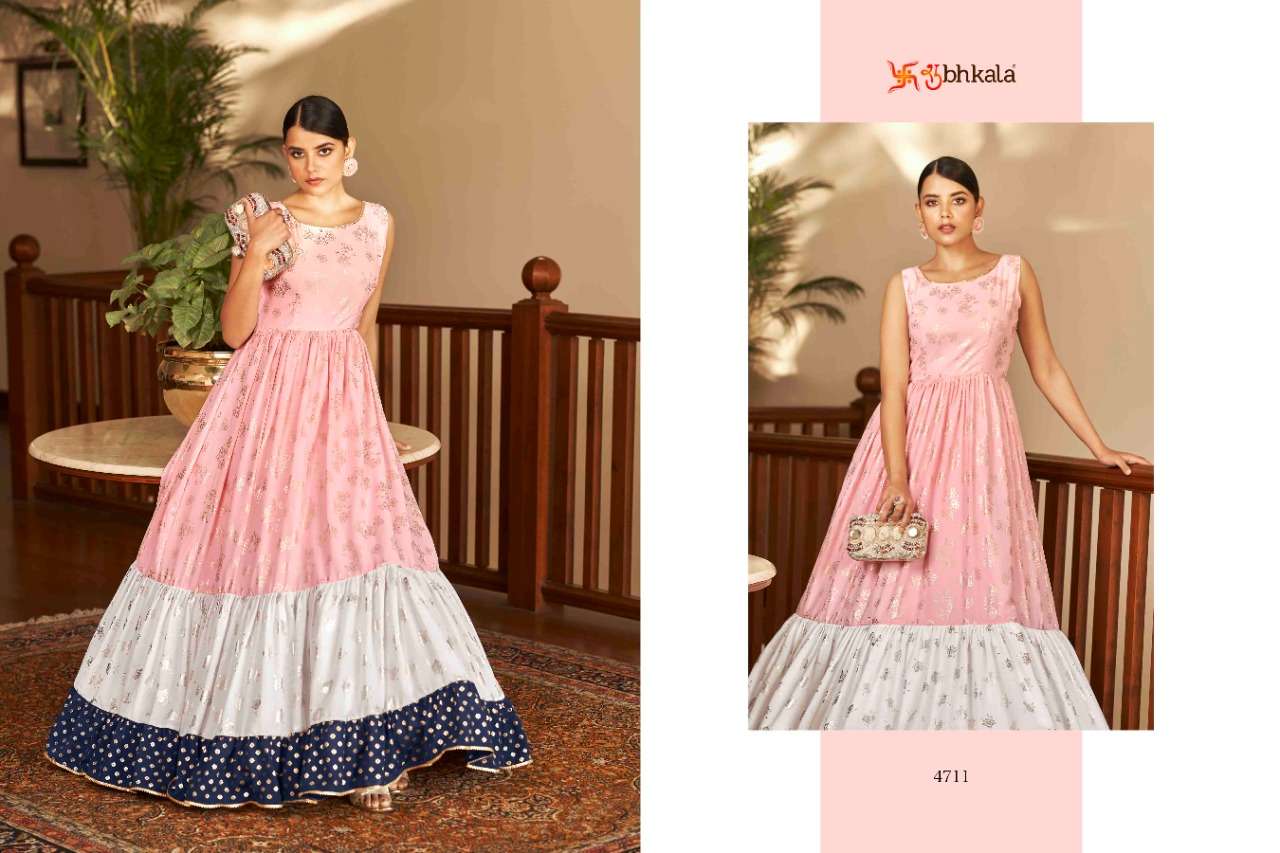Shubhkala Flory Vol 18 Catalog Exclusive Wear Long Anarkali Gowns