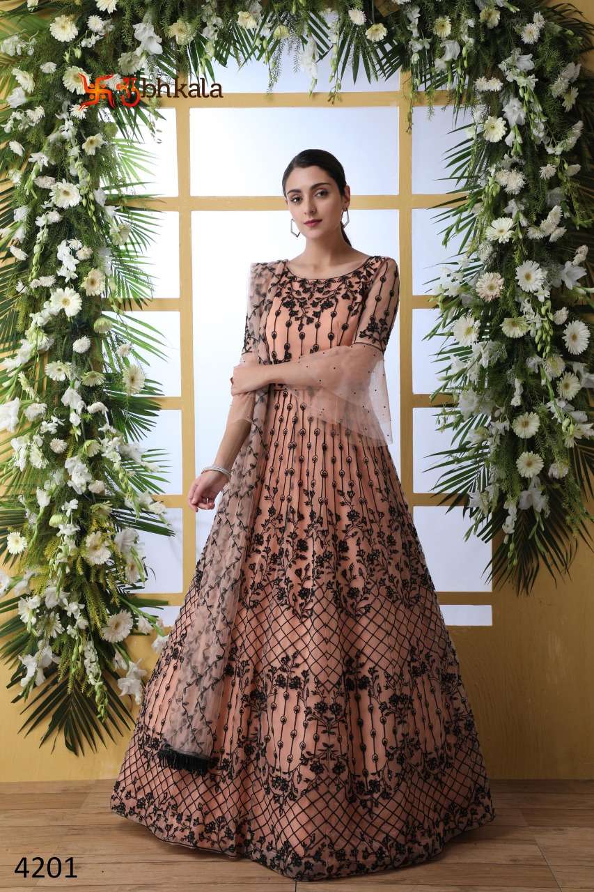Shubhkala Flory Vol 3 Catalog Designer Bridal Long Gown