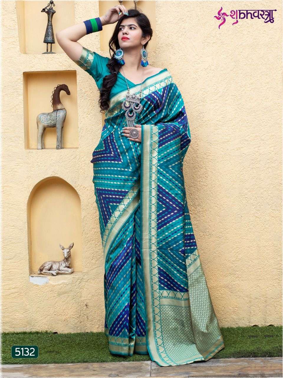 Shubhvastra Rajwadi Vol 2 Catalog Designer Party Wear Sarees