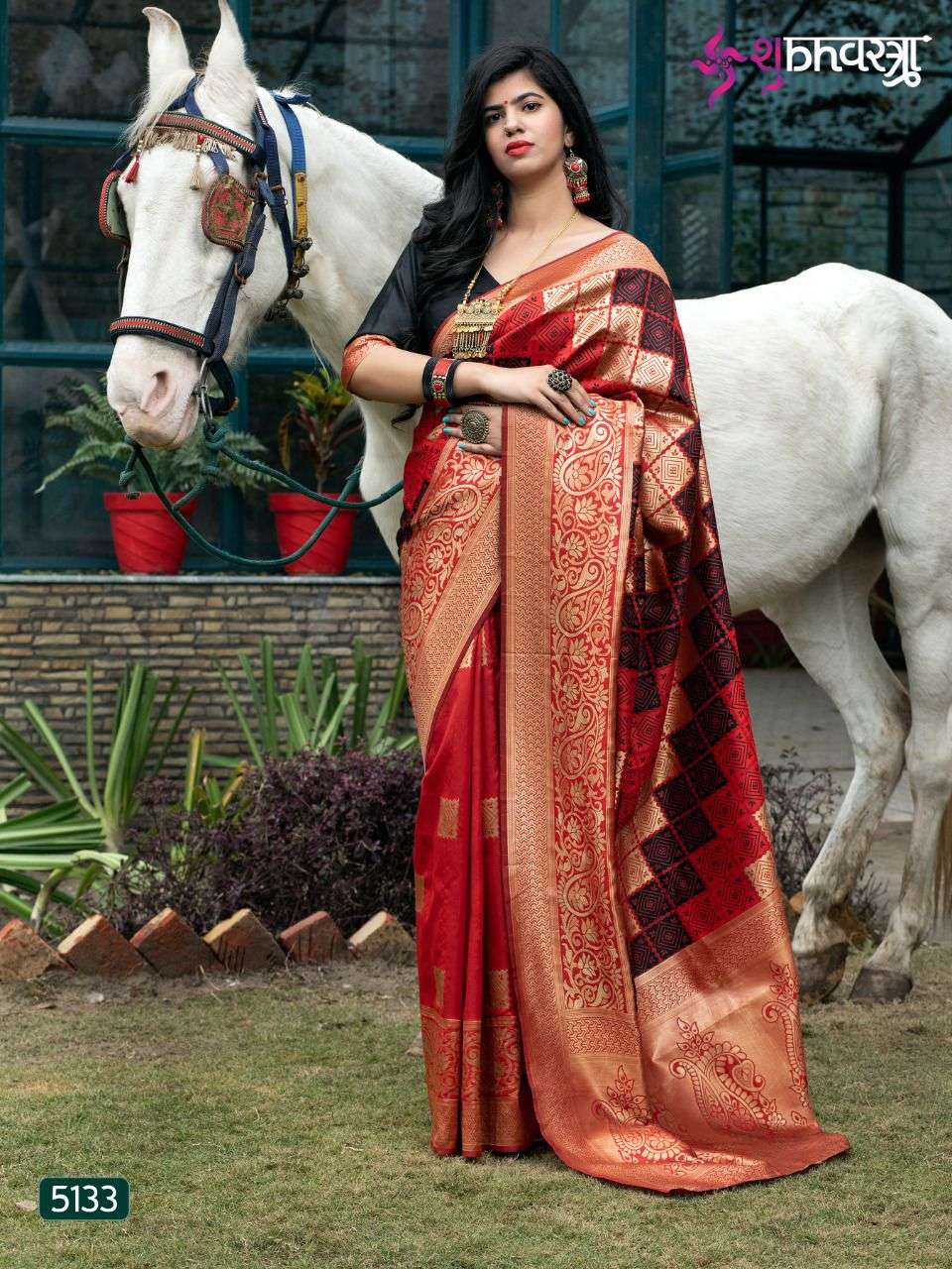 Shubhvastra Rajwadi Vol 2 Catalog Designer Party Wear Sarees