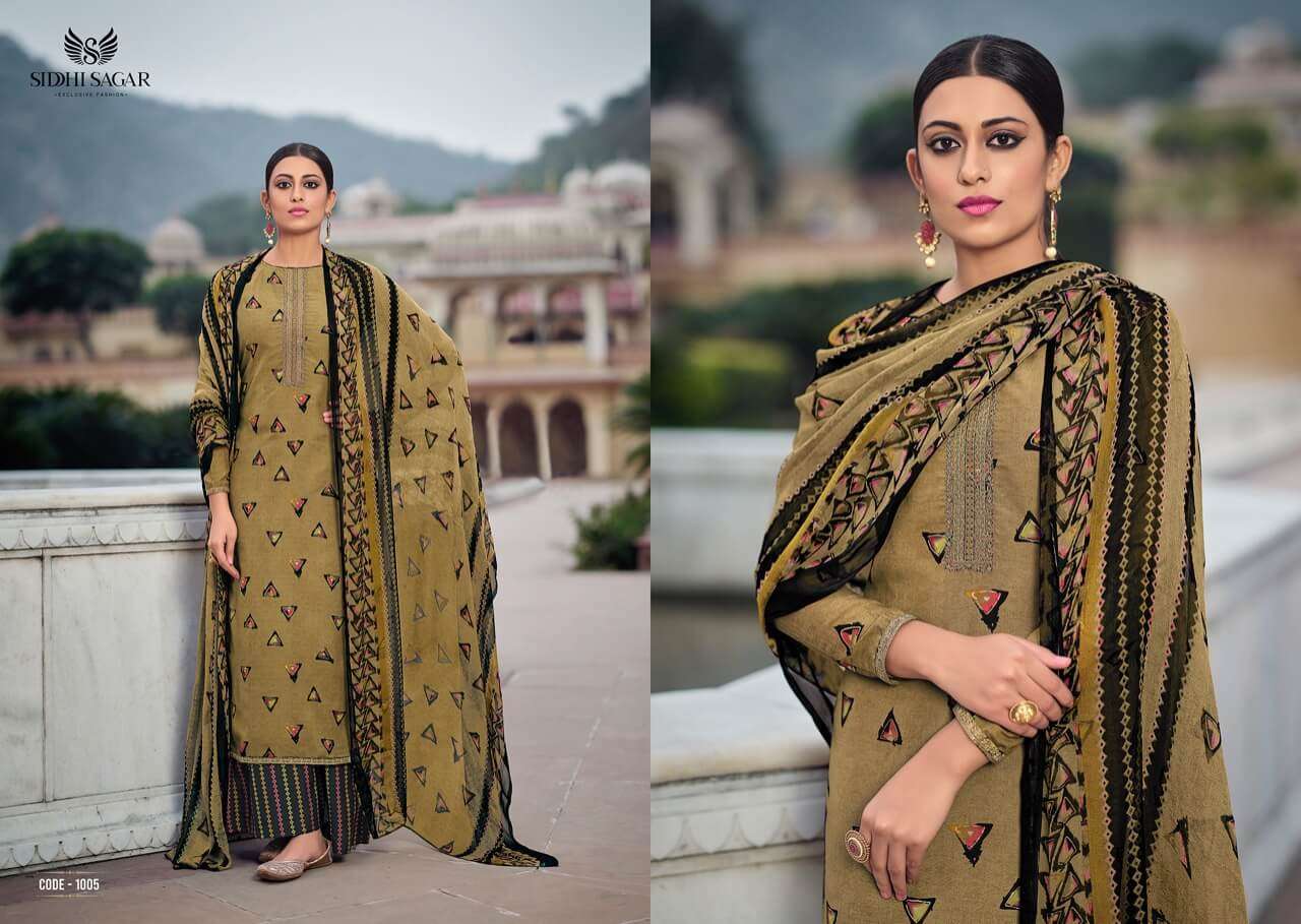 Siddhi Sagar Moksha Catalog Unstitched Dress Materials Online