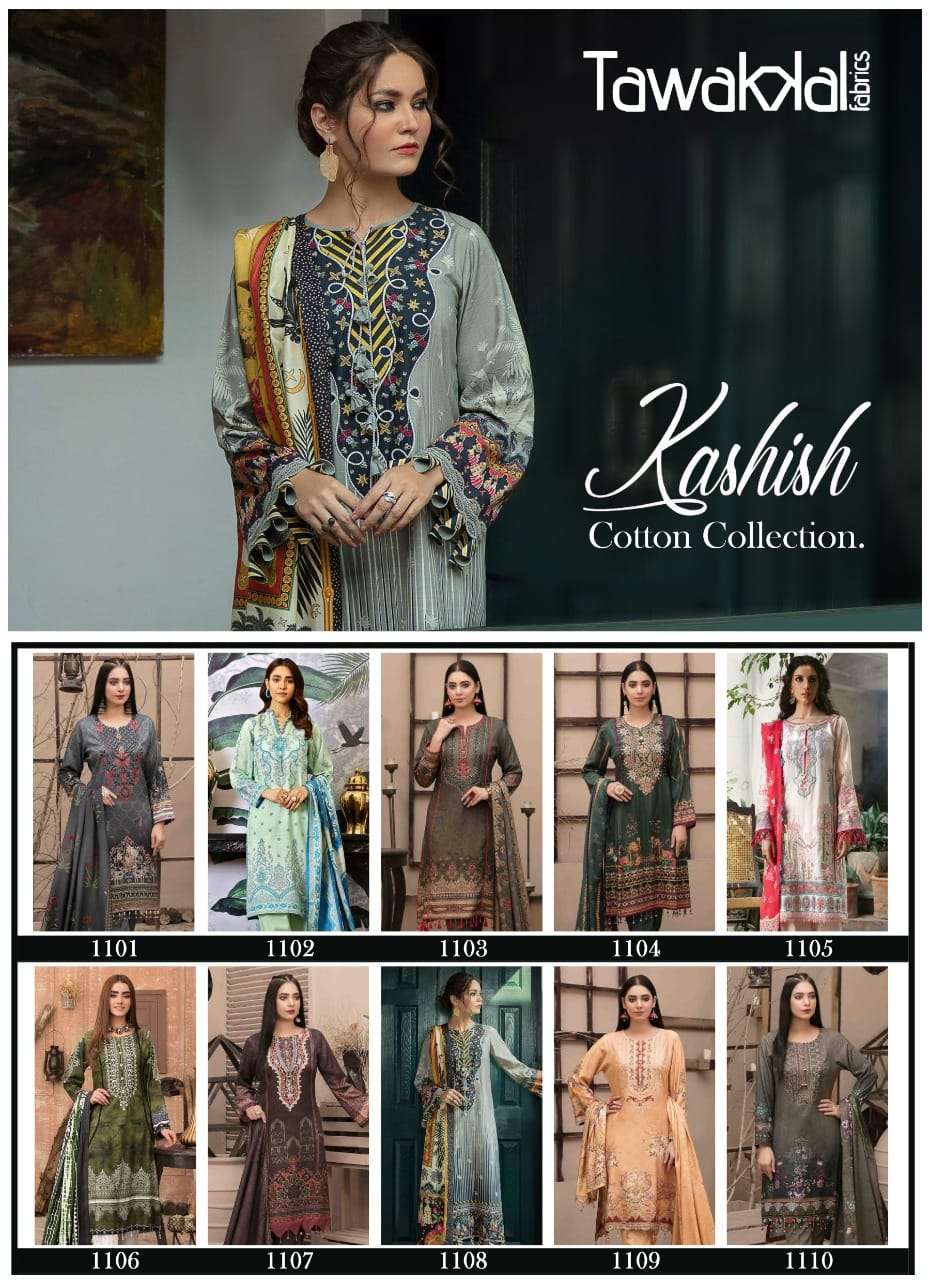 Tawakkal Kashish Catalog Daily Wear Cotton Dress Materials
