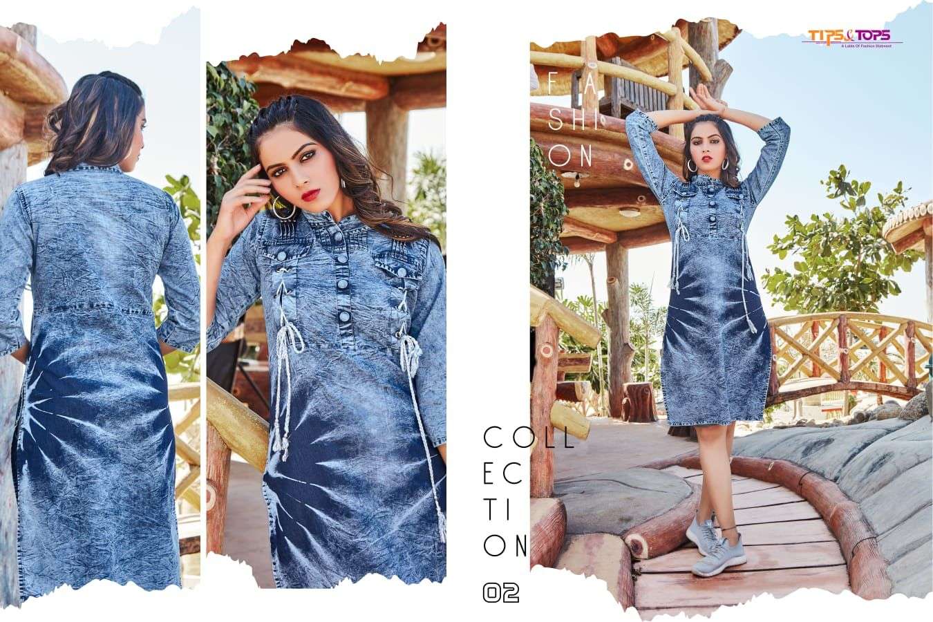 Tip And Tops Denimos Vol 4 catalog  Cotton Denim  Casual Wear  kurti 