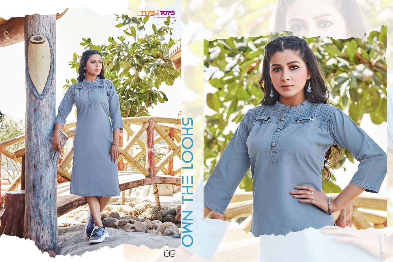Tip And Tops Denimos Vol 4 catalog  Cotton Denim  Casual Wear  kurti 