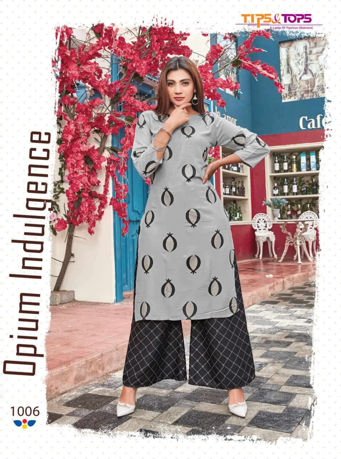 Tips Tops Maahi  vol 3 catalog Ethnic Wear Kurti With Palazzo 