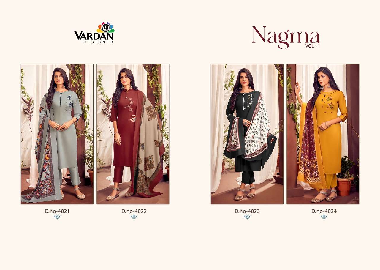 Vardan Nagma vol 1 catalog  Festive Wear Ready Made top bottom with Dupatta