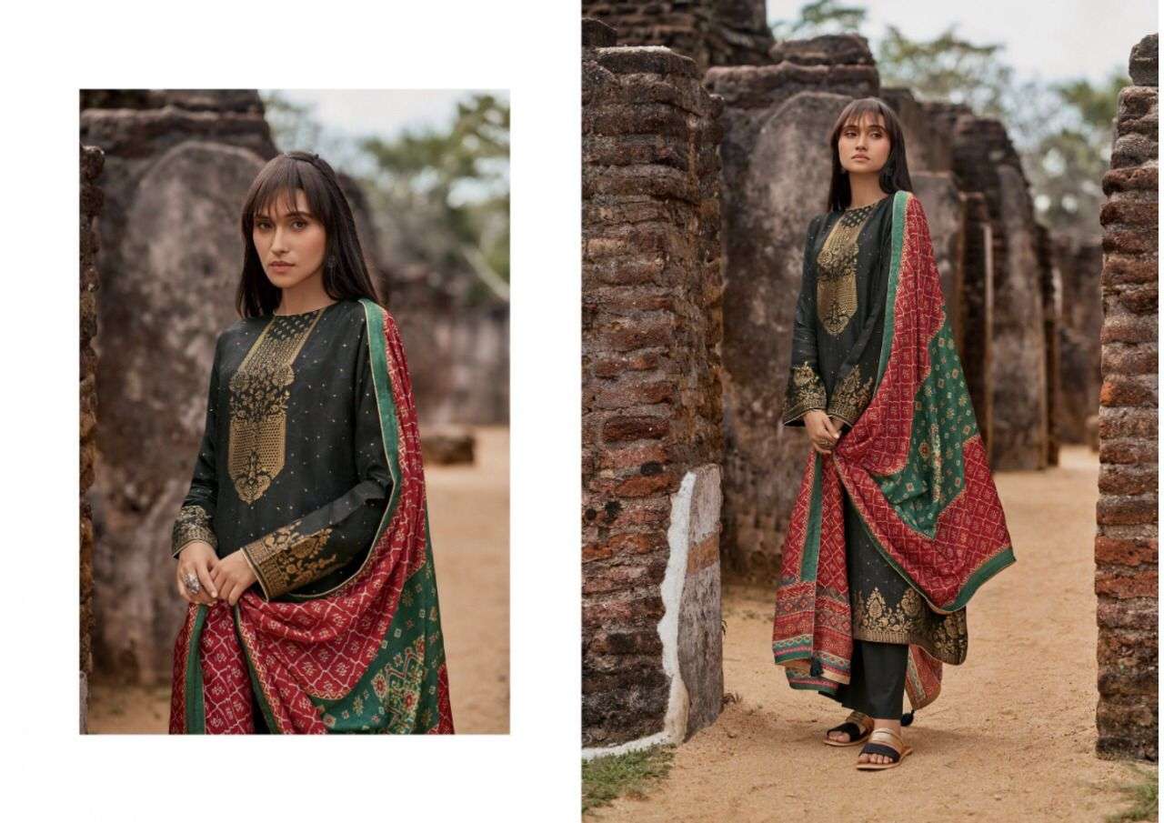 Varsha Patola Special Vol 3 Catalog Designer Woven Silk Dress Materials