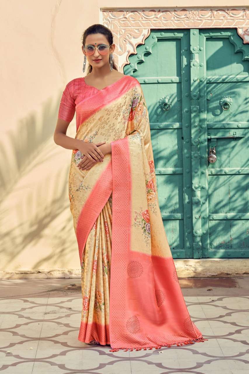 Ynf Digital Softy Cataloge Printed Saree 