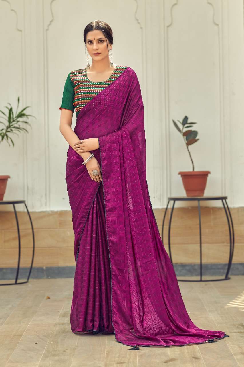 Ynf Mirror Chiffon Catalog Buy Fancy Wear Chiffon Sarees 