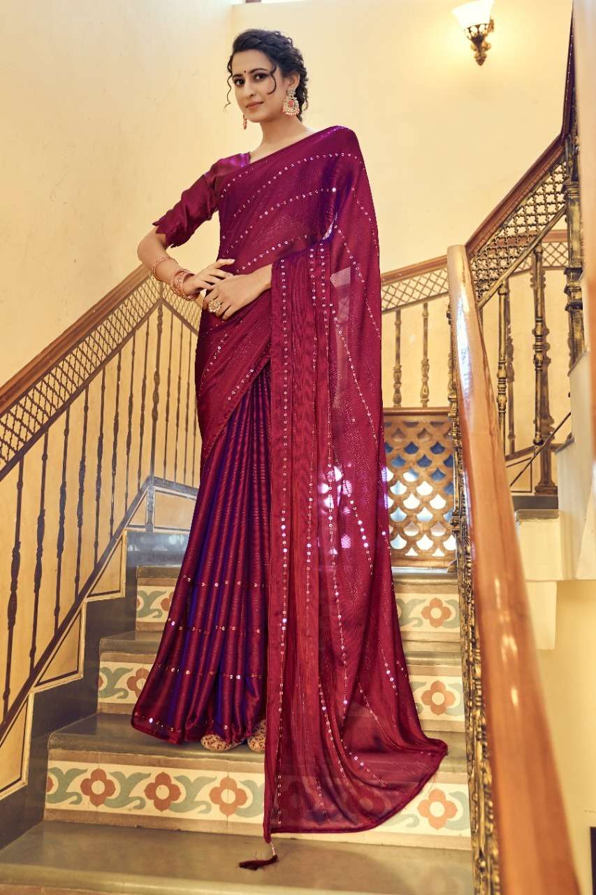 Ynf Rosaria Chiffon Catalog Traditional Wear Saree 