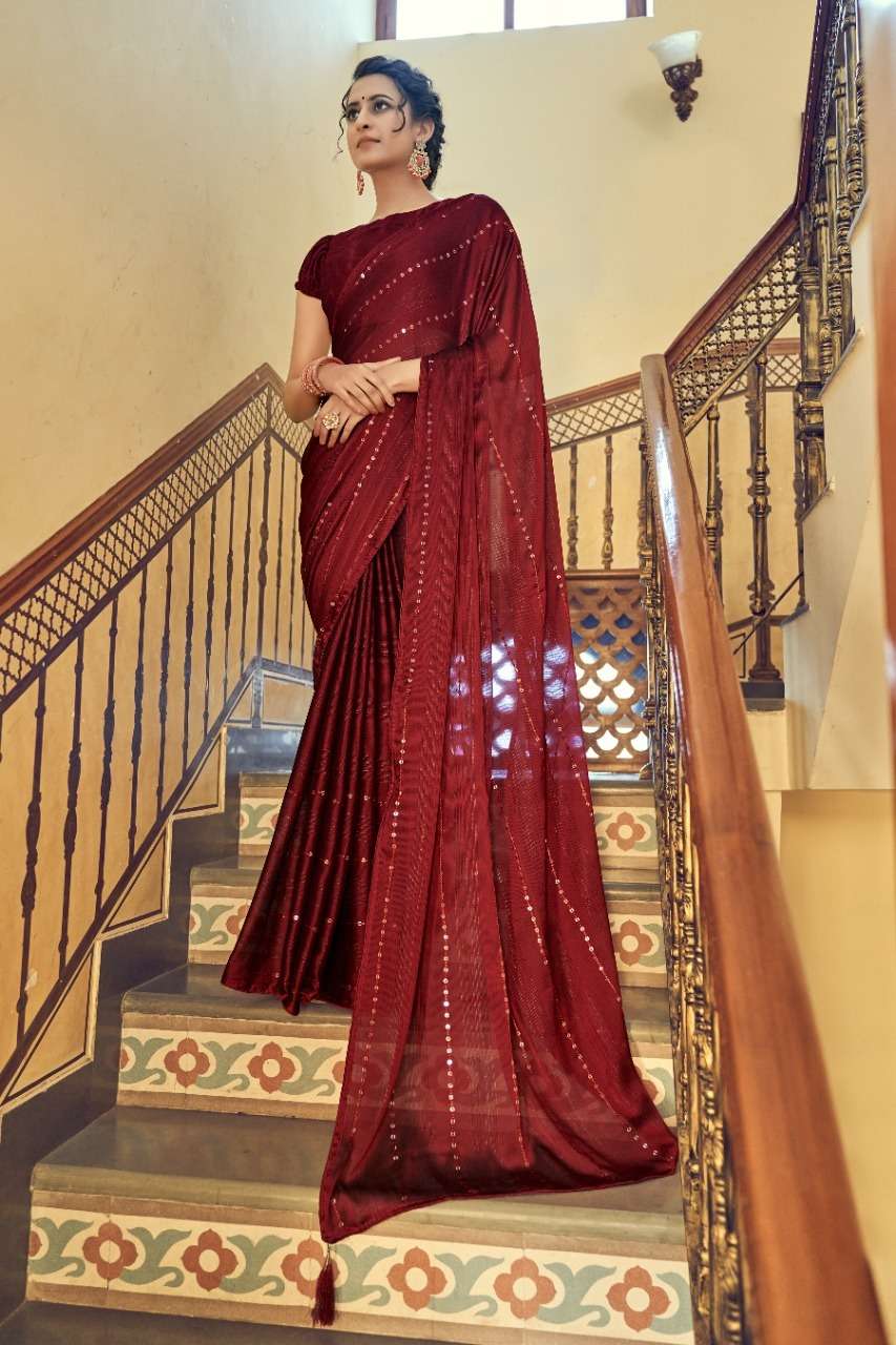 Ynf Rosaria Chiffon Catalog Traditional Wear Saree 