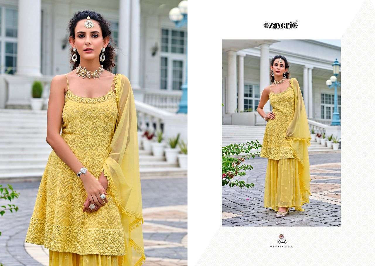 Zaveri Western Wear vol 2 catalog  Designer Party Wear Readymade Salwar suits catalog 