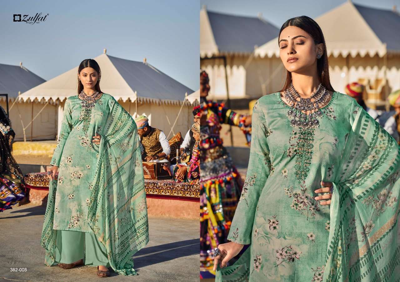 Zulfat Avisha catalog Cotton Digital Printed Dress Materials