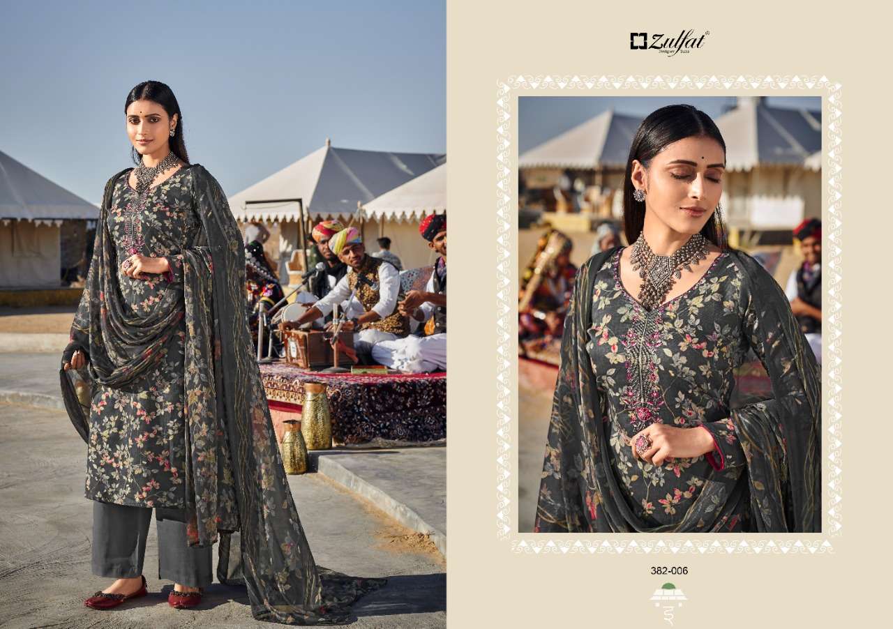 Zulfat Avisha catalog Cotton Digital Printed Dress Materials