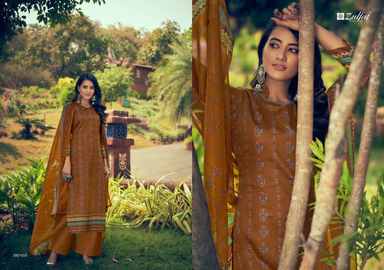 Zulfat Fashion Era Catalog Daily Wear Women Dress Materials 
