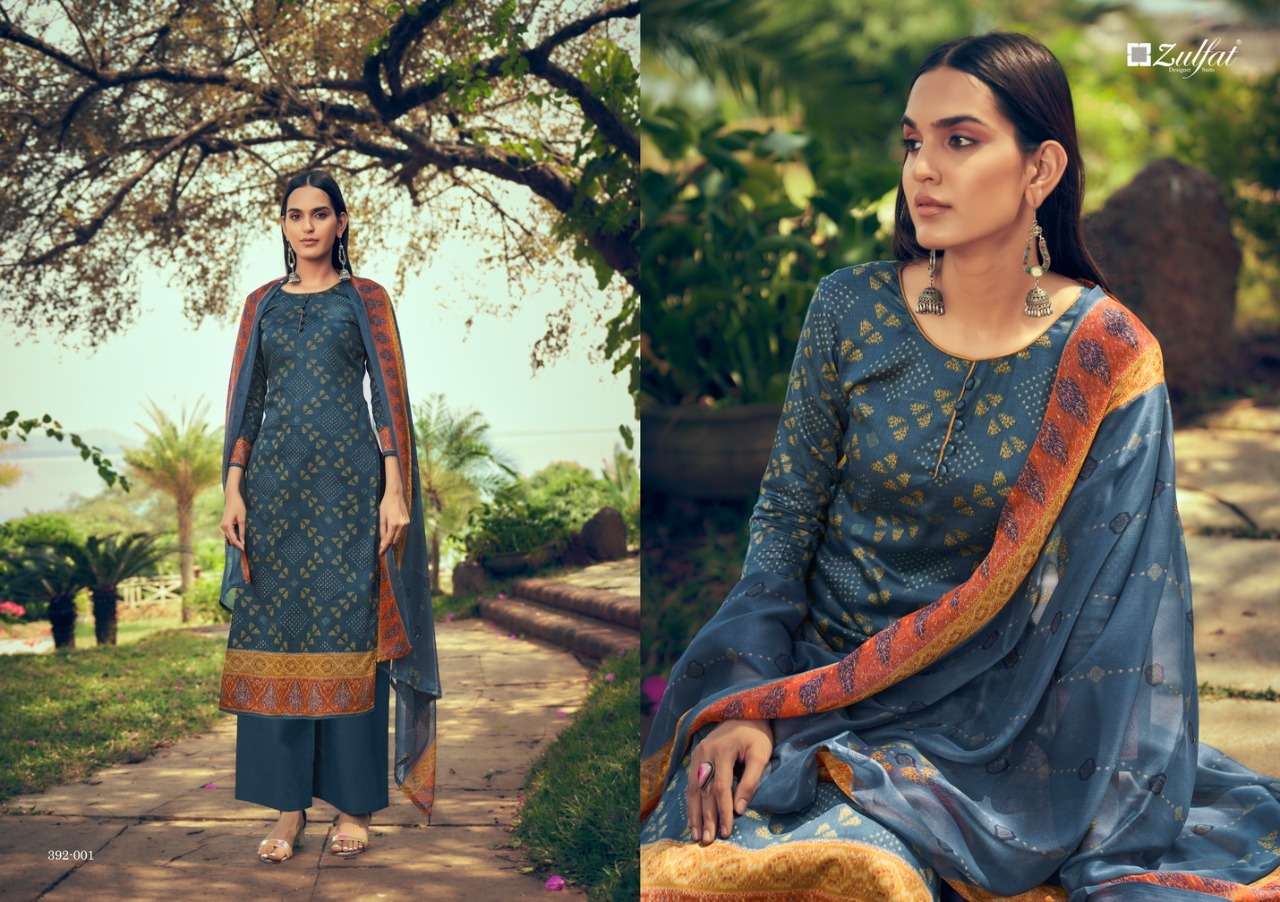 Zulfat Fashion Era Catalog Daily Wear Women Dress Materials 