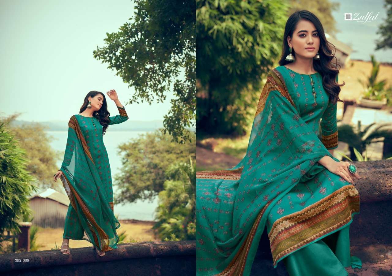 Zulfat Fashion Era Catalog Daily Wear Women Dress Materials 