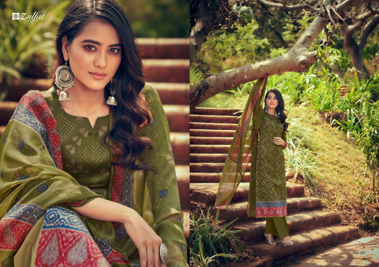 Zulfat Fashion Era Catalog Daily Wear Women Dress Materials 