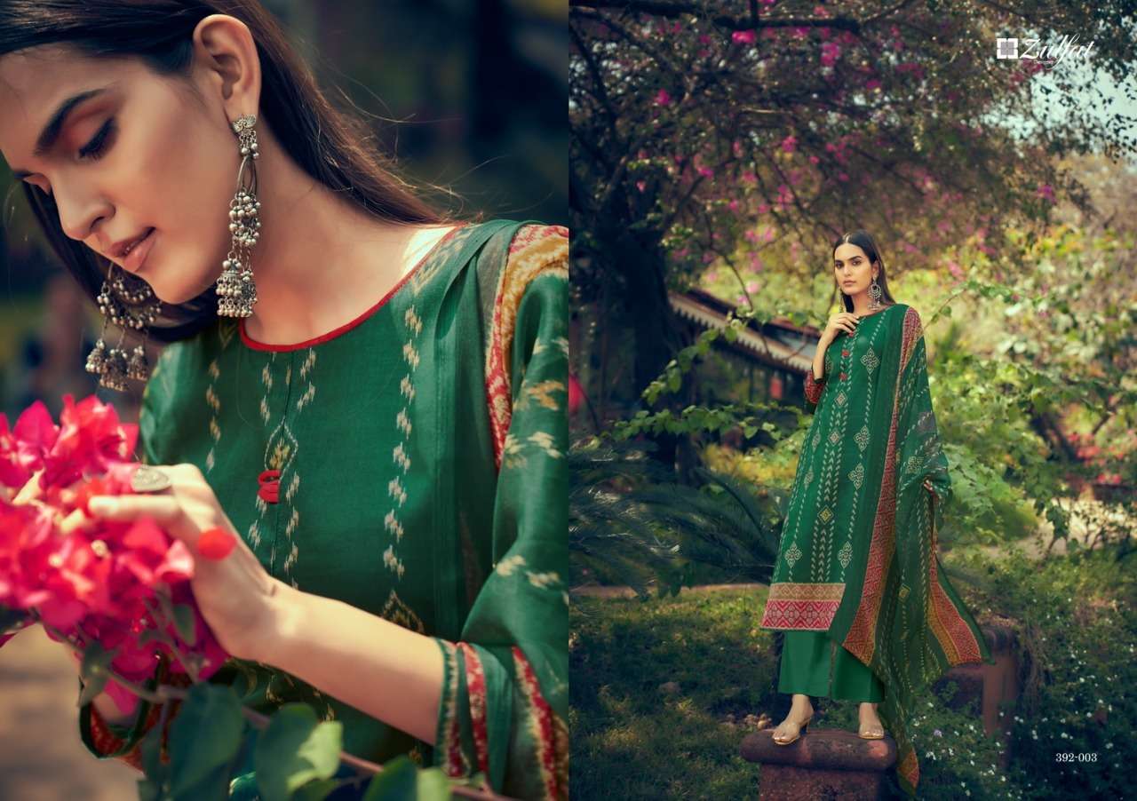 Zulfat Fashion Era Catalog Daily Wear Women Dress Materials 