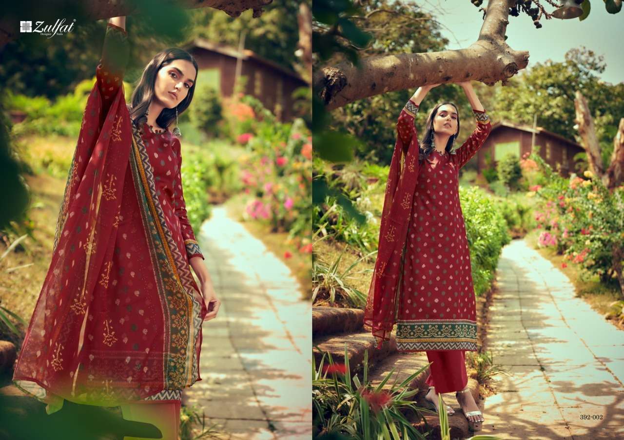 Zulfat Fashion Era Catalog Daily Wear Women Dress Materials 