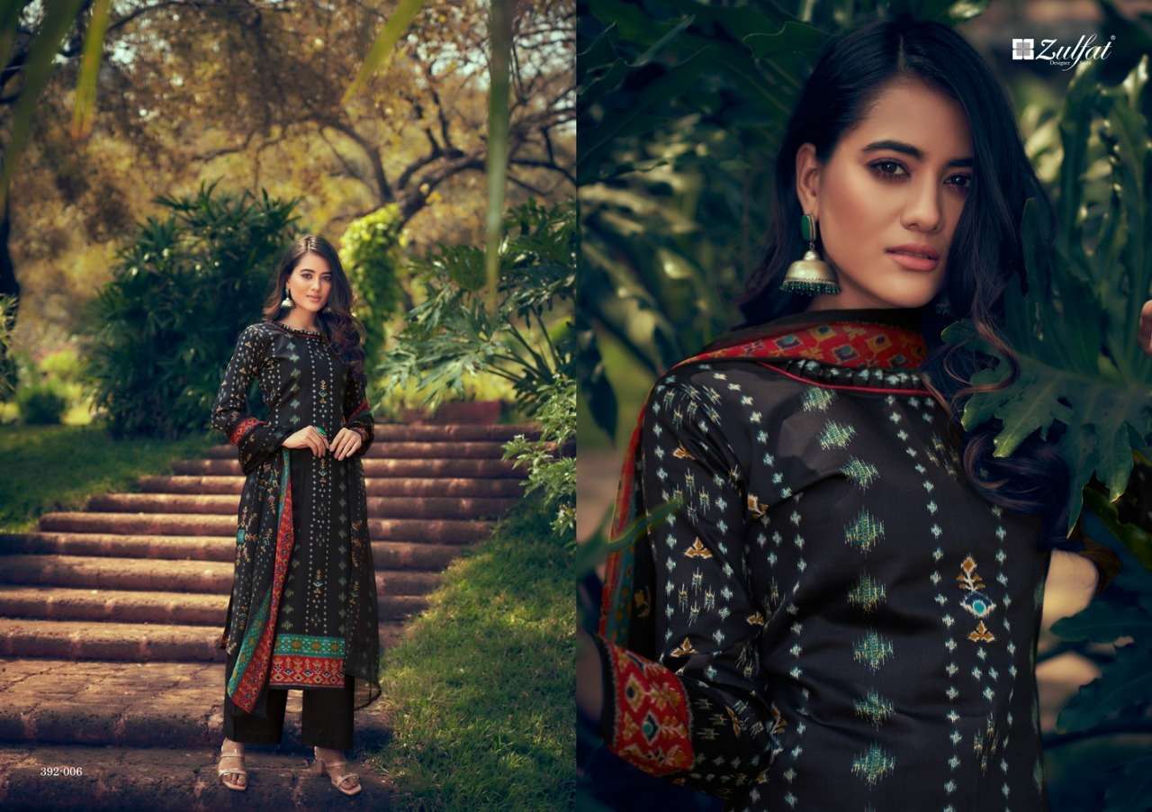 Zulfat Fashion Era Catalog Daily Wear Women Dress Materials 