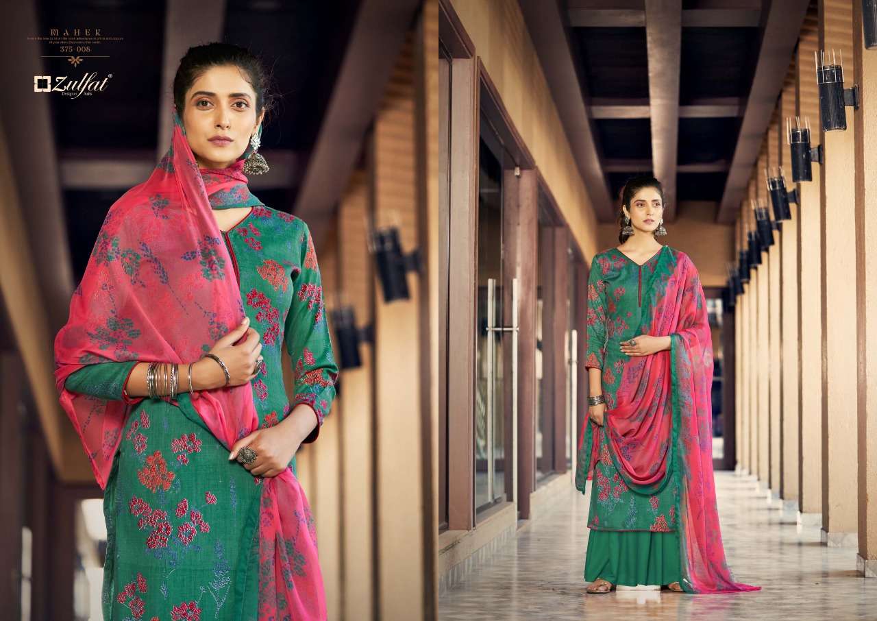 Zulfat Mahek Catalog Festive Wear Pure Heavy Rayon Dress Materials