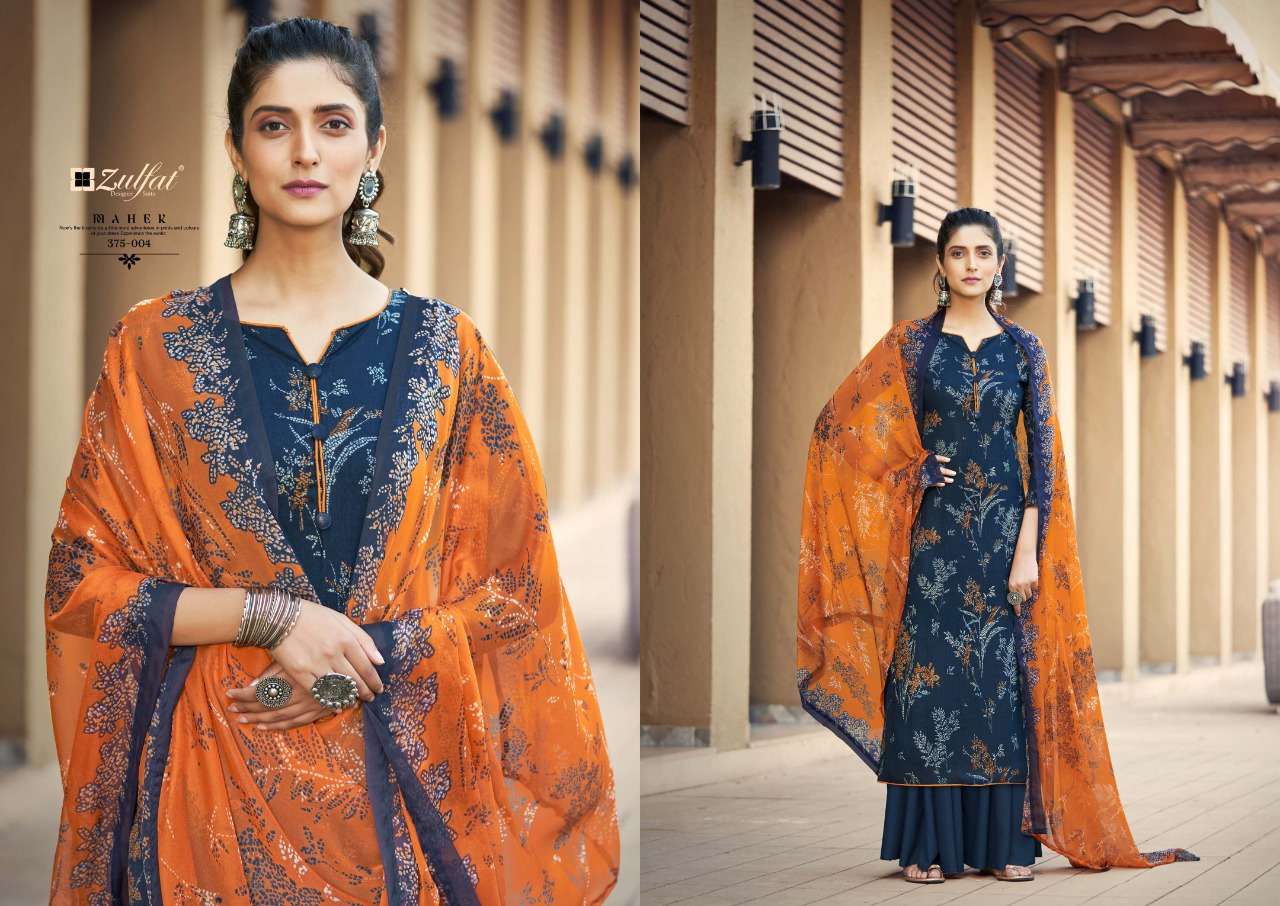 Zulfat Mahek Catalog Festive Wear Pure Heavy Rayon Dress Materials