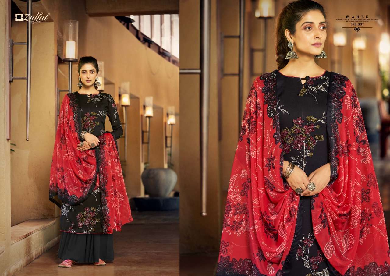 Zulfat Mahek Catalog Festive Wear Pure Heavy Rayon Dress Materials