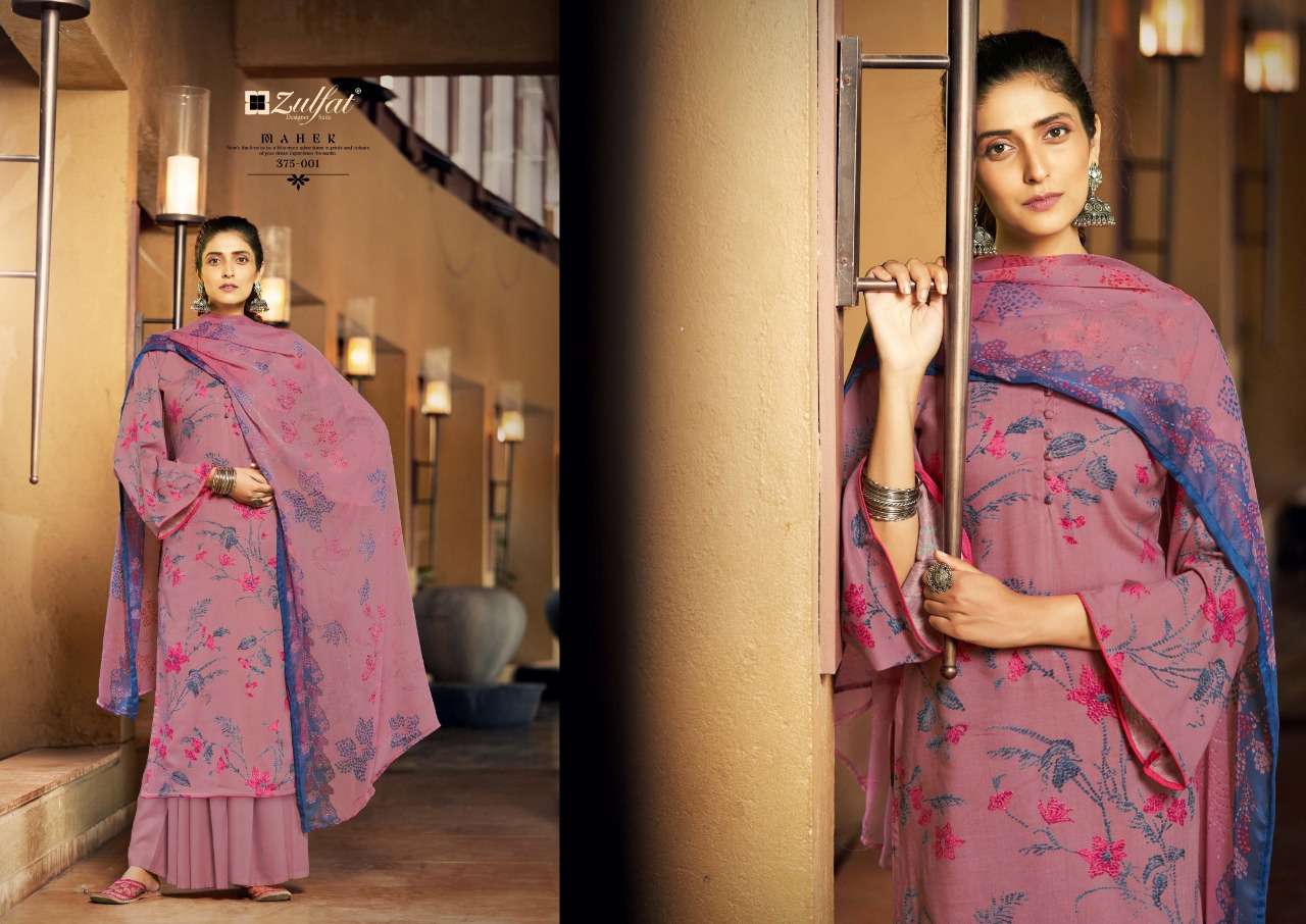 Zulfat Mahek Catalog Festive Wear Pure Heavy Rayon Dress Materials