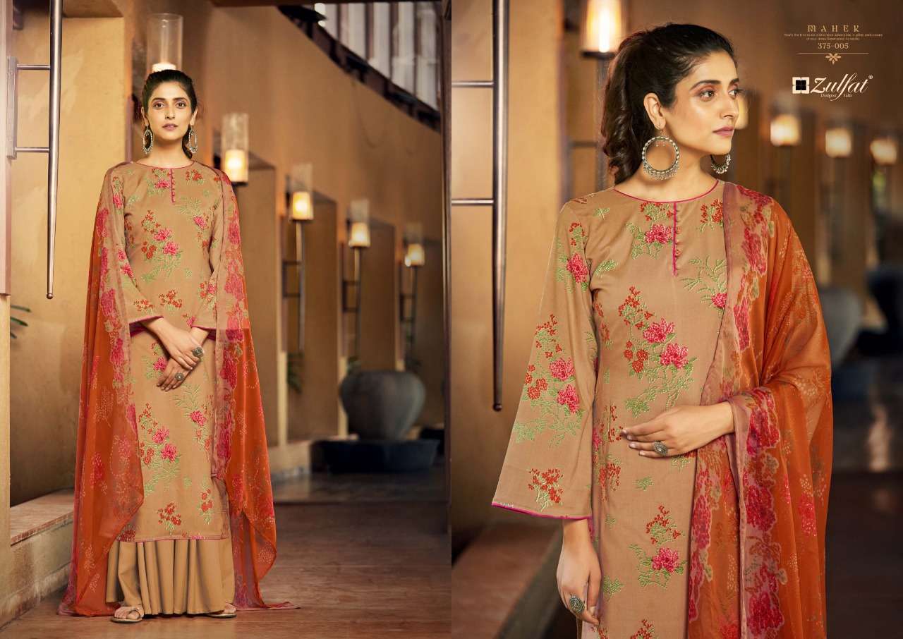Zulfat Mahek Catalog Festive Wear Pure Heavy Rayon Dress Materials