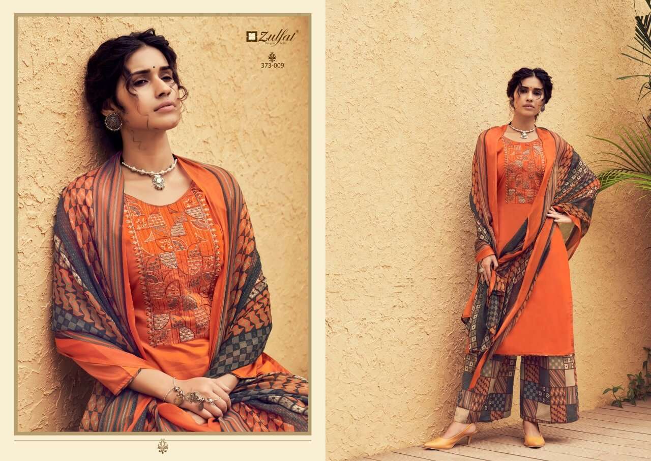 Zulfat Mahonia Catalog Wholesale Designer Dress Materials