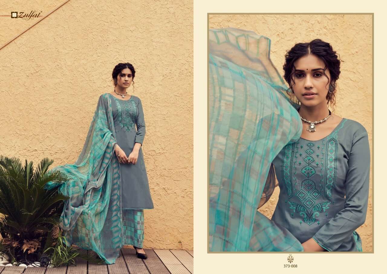Zulfat Mahonia Catalog Wholesale Designer Dress Materials