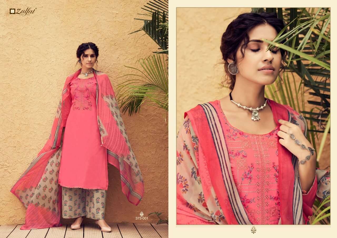 Zulfat Mahonia Catalog Wholesale Designer Dress Materials